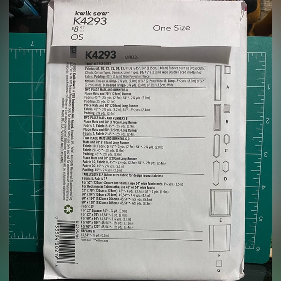 Sewing pattern - Picture 3 of 3